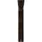 Ekena Millwork Diane Wrought Iron Bracket, (Triple center brace), Antiqued Bronze 2"W x 10"D x 12"H BKTM02X10X12TDIABZ - alternate 3